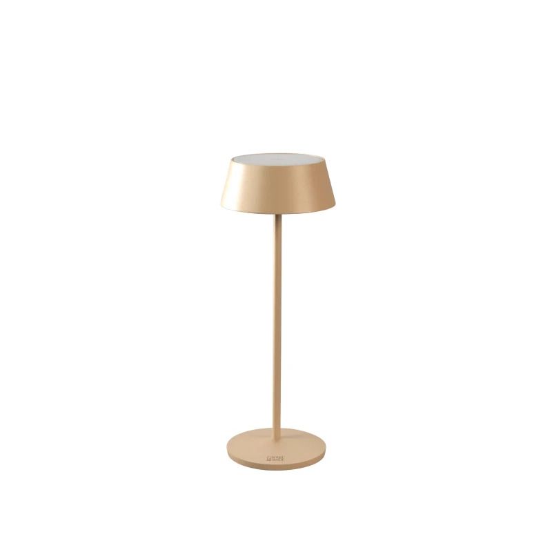Konstsmide Tuin Tafellamp Menton | 2.9W LED | Zand | 2200K/2700K | IP54 | Dimbaar