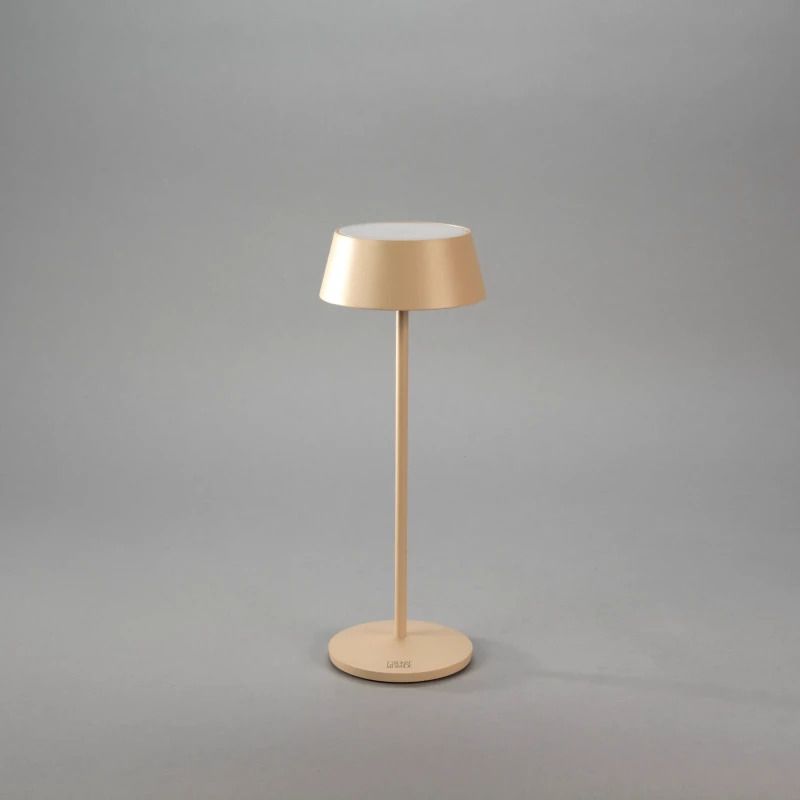 Konstsmide Tuin Tafellamp Menton | 2.9W LED | Zand | 2200K/2700K | IP54 | Dimbaar