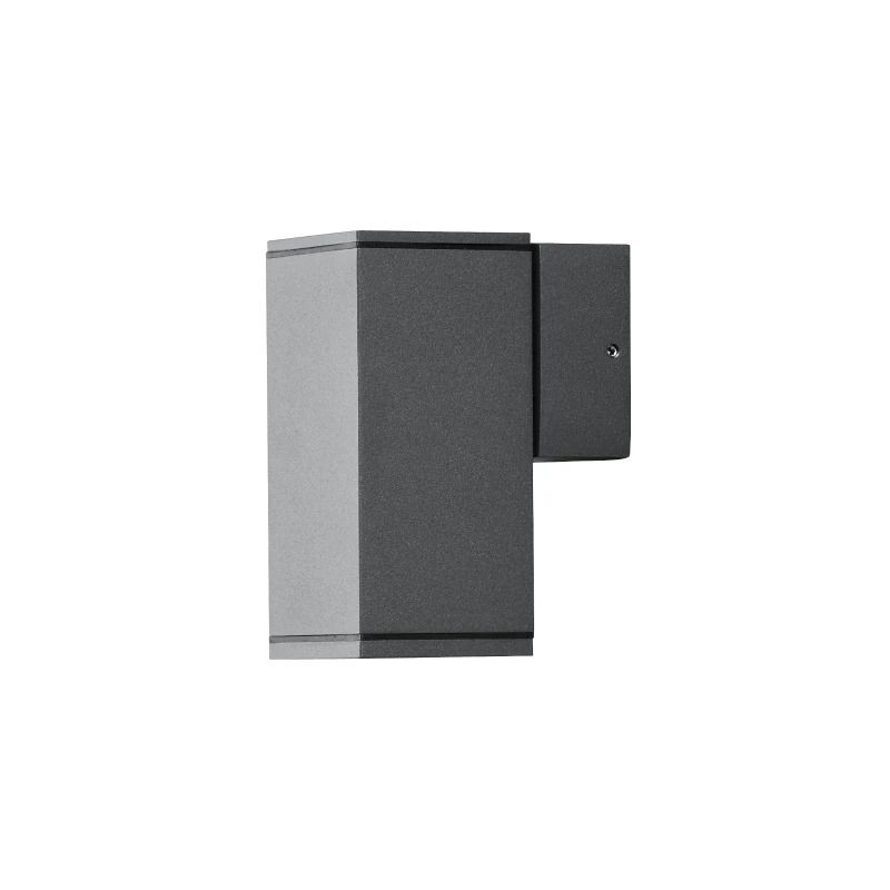 Konstsmide Buiten Wandlamp Monza | Max. 1x 25W E14 | Zwart Aluminium | IP23 | Dimbaar