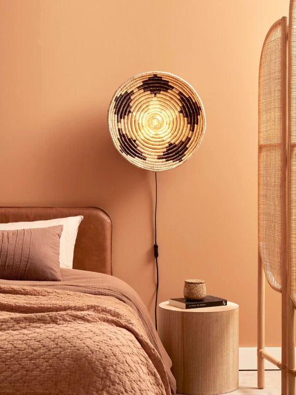 Good&Mojo LED Wandlamp Andros | E27 60W | Black/Natural/White