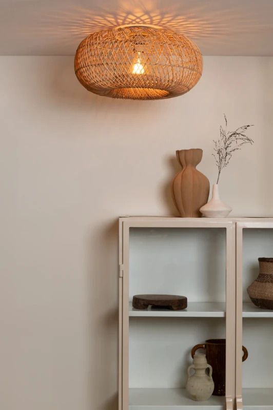Good&Mojo LED Plafondlamp Arizona | 1X E27 Max 60W | Pure Natural