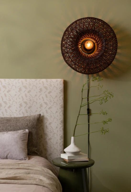 Good&Mojo LED Wandlamp Arizona | 1X E27 Max 60W | Deep Wine Red