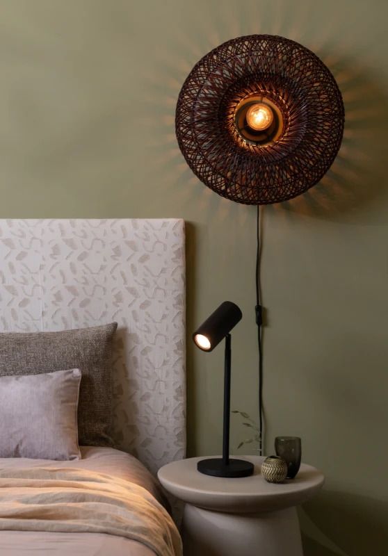 Good&Mojo LED Wandlamp Arizona | 1X E27 Max 60W | Deep Wine Red
