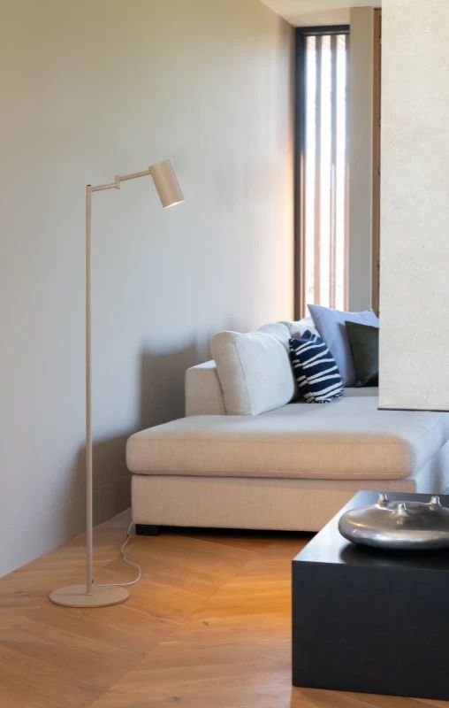 it's about RoMi LED Staande Lamp Bilbao | 1X GU10 Max 10W | Beige