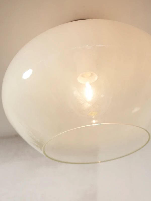 it's about RoMi LED Plafondlamp Bologna | 1X E27 Max 60W | Milk White