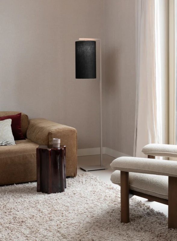 it's about RoMi LED Staande Lamp Boston | 1X E27 Max 60W | Sand/Black