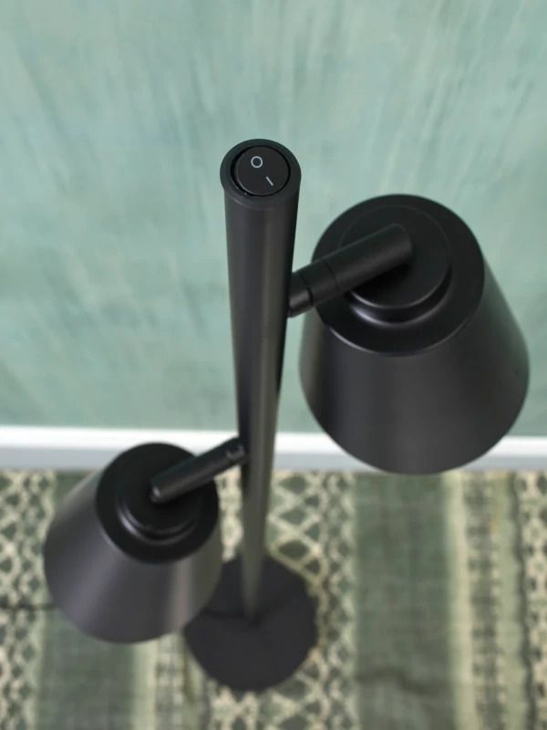 it's about RoMi LED Staande Lamp Bremen | 2X E27 Max 40W | Black