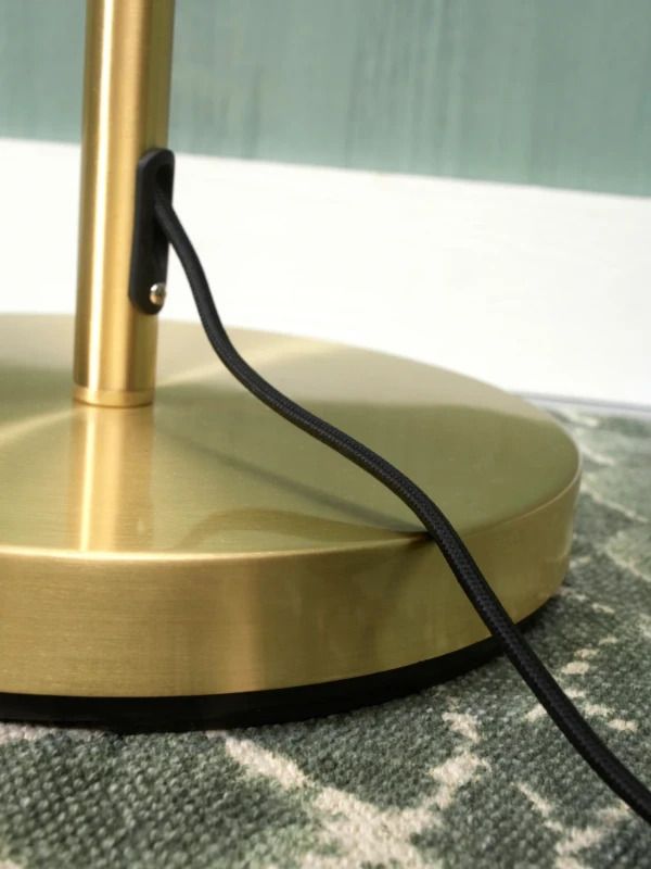 it's about RoMi LED Staande Lamp Bremen | 2X E27 Max 40W | Gold
