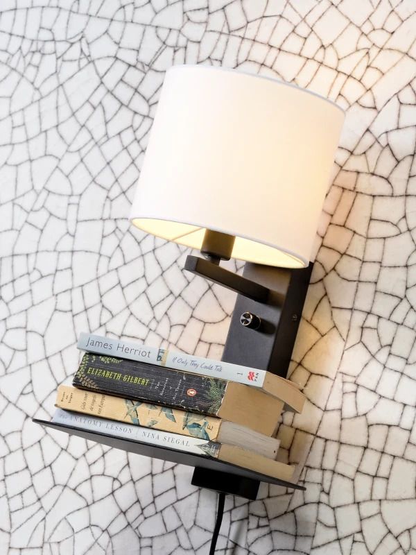 it's about RoMi LED Wandlamp Florence | 1X E14 Max 40W | Light Linen