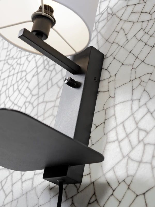 it's about RoMi LED Wandlamp Florence | 1X E14 Max 40W | Light Linen