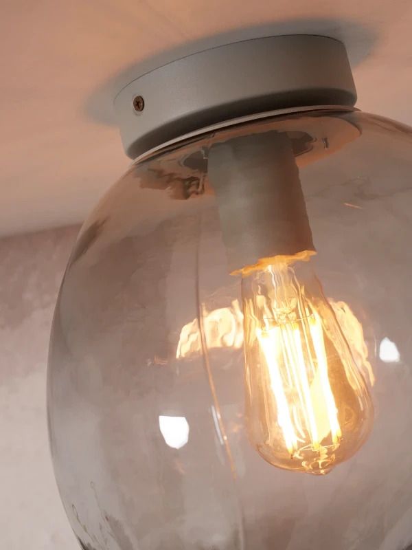 it's about RoMi LED Plafondlamp Helsinki | 1X E27 Max 40W | Light Grey