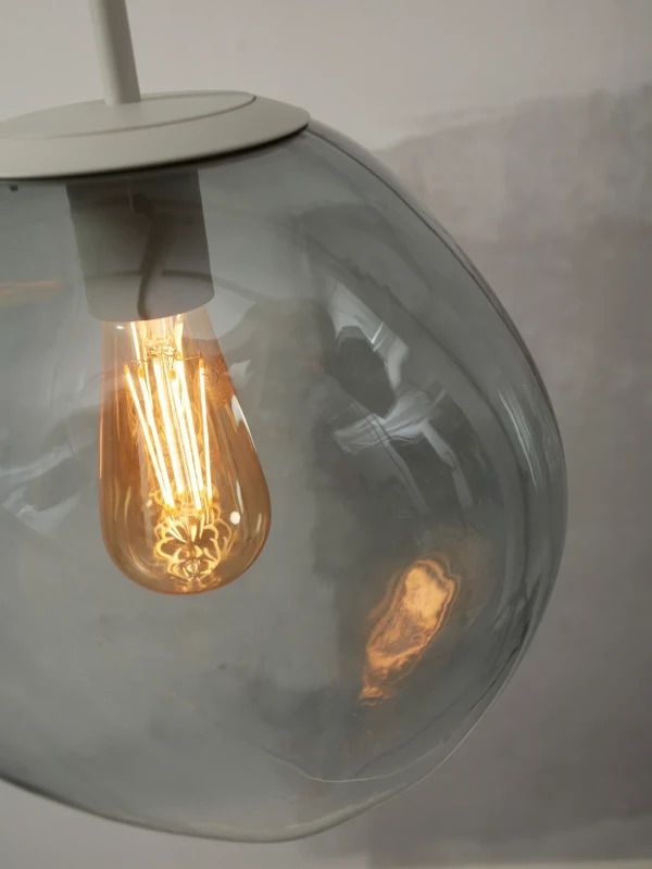it's about RoMi LED Hanglamp Helsinki | 1X E27 Max 40W | Light Grey