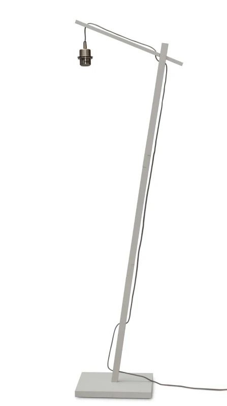 Good&Mojo Bamboe LED Staande Lamp Hokkaido | 1X E27 Max 60W | White/Natural