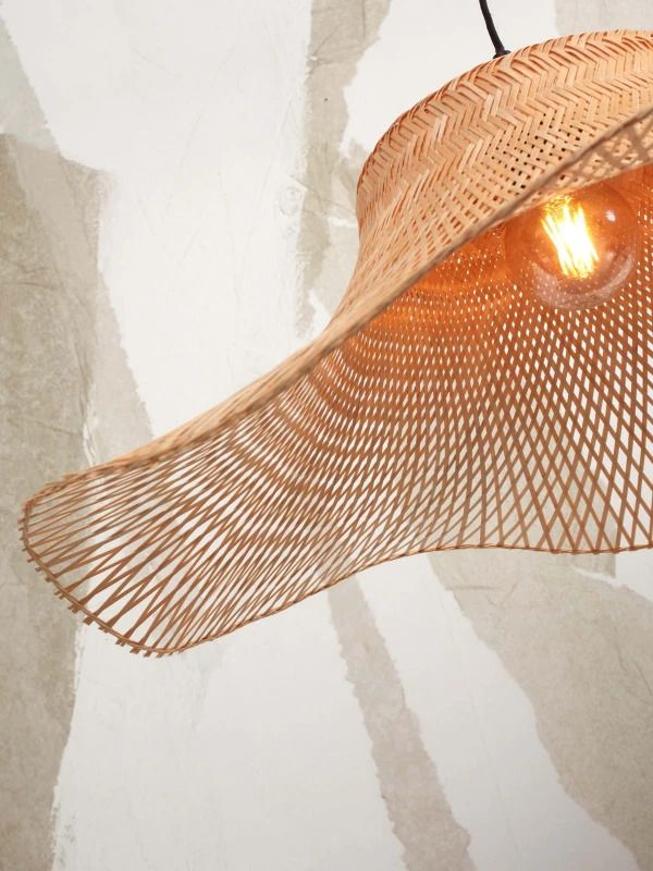 Good&Mojo Bamboe LED Staande Lamp Ibiza | 1X E27 Max 60W | Natural