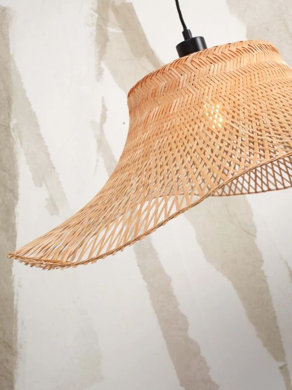 Good&Mojo Bamboe LED Staande Lamp Ibiza | 1X E27 Max 60W | Natural