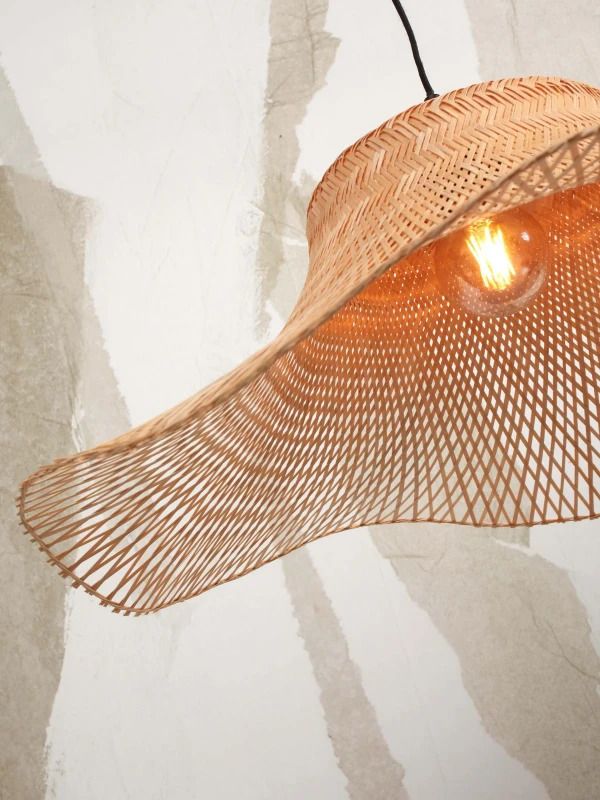 Good&Mojo Bamboe LED Staande Lamp Ibiza | 1X E27 Max 60W | Natural