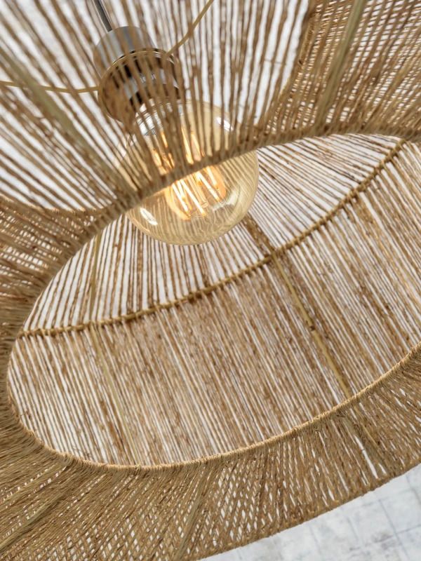 Good&Mojo Bamboe LED Staande Lamp Iguazu | 1X E27 Max 60W | Naturel