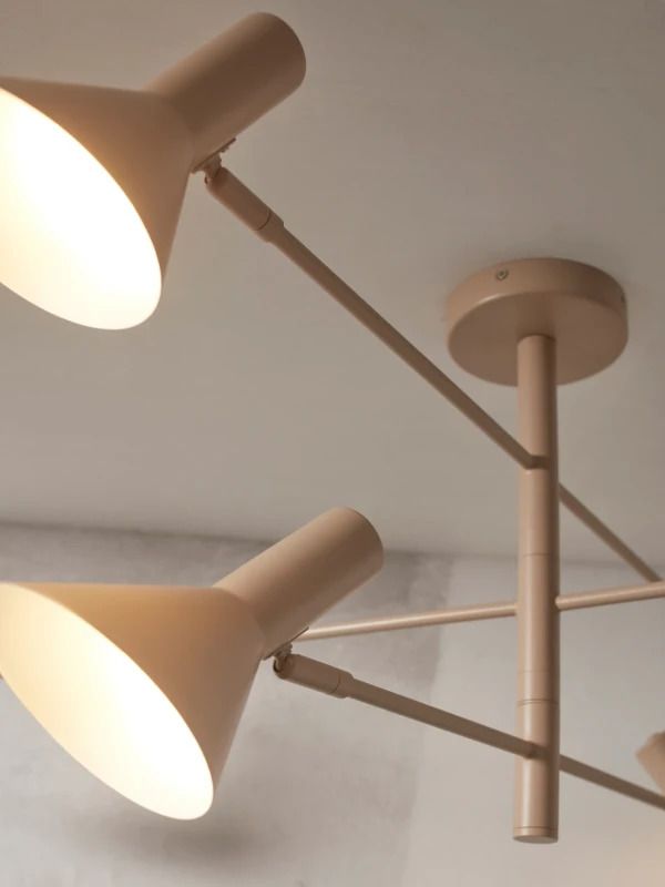 it's about RoMi LED Plafondlamp Izmir | 6X E14 Max 25W | Sand