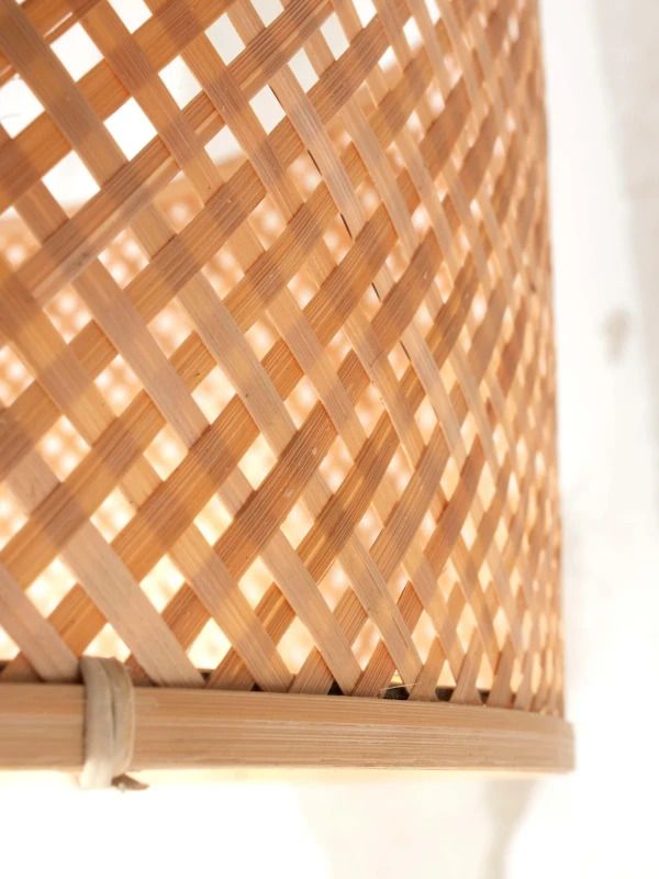 Good&Mojo Bamboe LED Staande Lamp Java | 1X E27 Max 60W | Natural