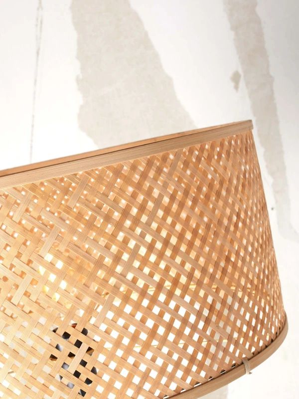 Good&Mojo Bamboe LED Staande Lamp Java | 1X E27 Max 60W | Natural