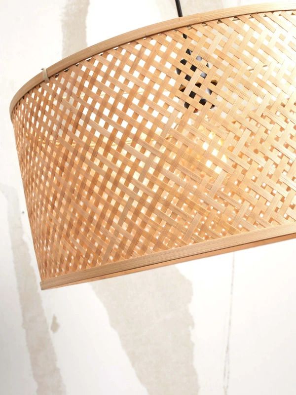 Good&Mojo Bamboe LED Staande Lamp Java | 1X E27 Max 60W | White/Natural