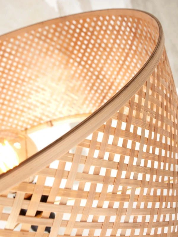 Good&Mojo Bamboe LED Staande Lamp Java | 1X E27 Max 60W | Natural