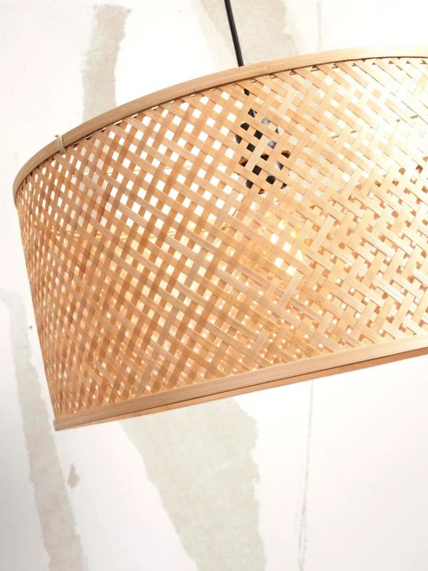 Good&Mojo Bamboe LED Hanglamp Java | 1X E27 Max 60W | Natural