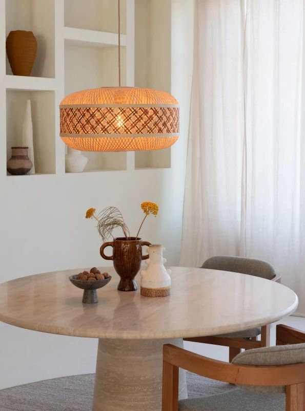 Good&Mojo Bamboe LED Hanglamp Langkawi | 1X E27 Max 60W | Warm Earth Tones