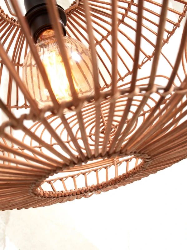 Good&Mojo Bamboe LED Staande Lamp Madeira | 1X E27 Max 60W | White/Natural