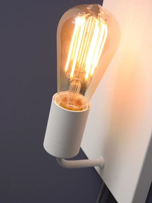 it's about RoMi LED Wandlamp Madrid | 1X E27 Max 60W | White