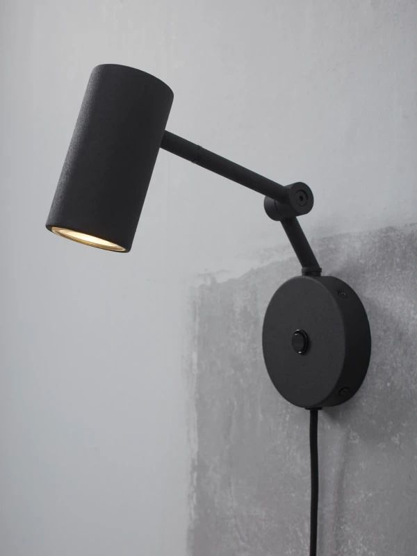 it's about RoMi LED Wandlamp Montreux | 1X GU10 Max 5W | Black