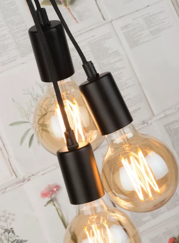 it's about RoMi LED Staande Lamp Oslo | 3X E27 Max 60W | Black
