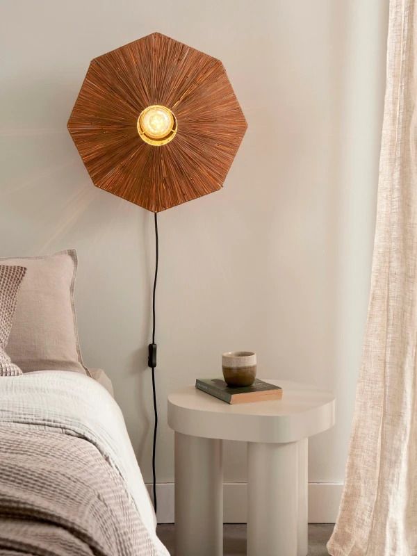 Good&Mojo LED Wandlamp Panama | E27 60W | Brown