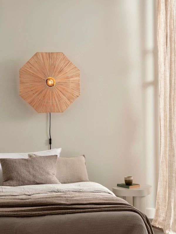 Good&Mojo LED Wandlamp Panama | E27 60W | Natural