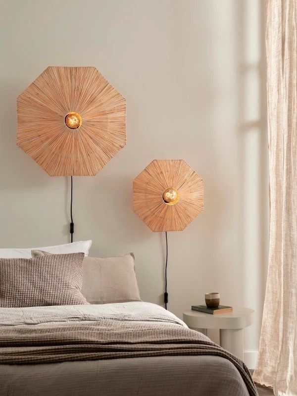 Good&Mojo LED Wandlamp Panama | E27 60W | Natural