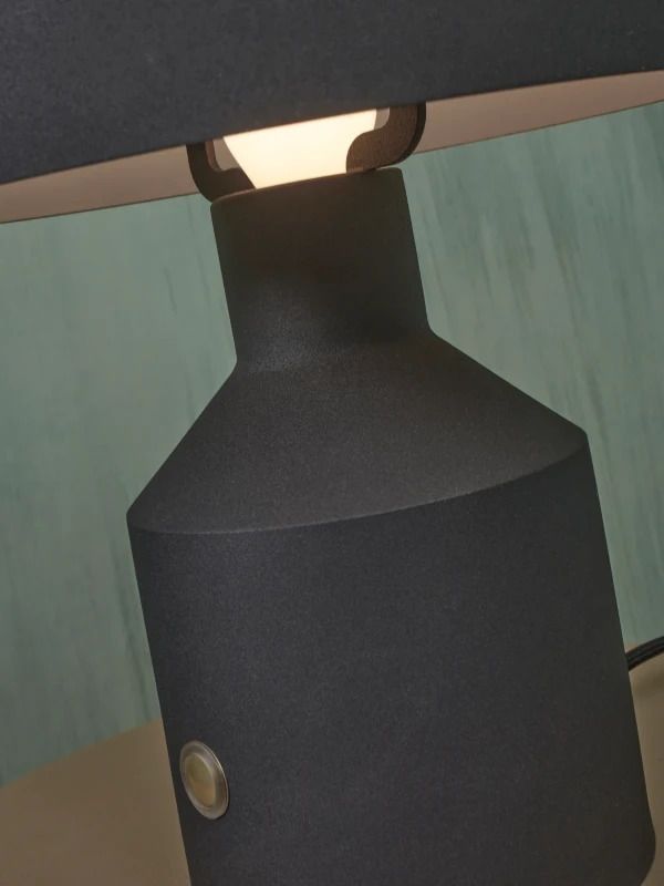 it's about RoMi LED Tafellamp Porto | 1X E27 Max 25W | Black