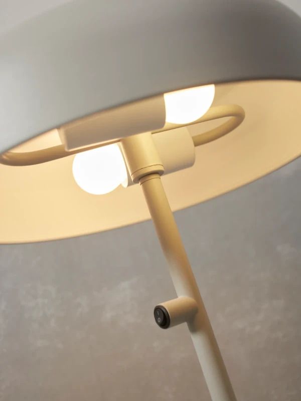 it's about RoMi LED Tafellamp Porto | 1X E27 Max 25W | Light Grey