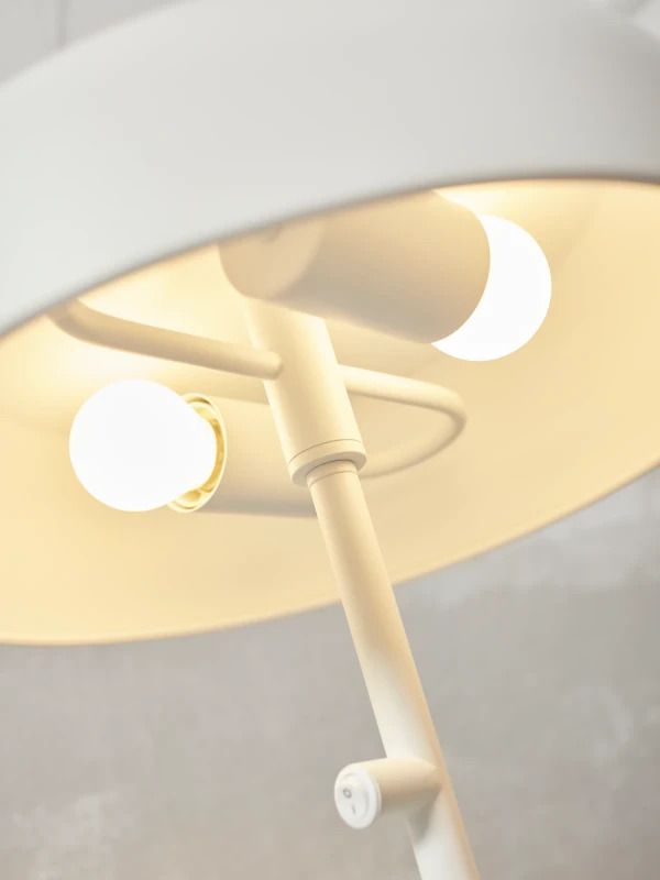 it's about RoMi LED Tafellamp Porto | 1X E27 Max 25W | White