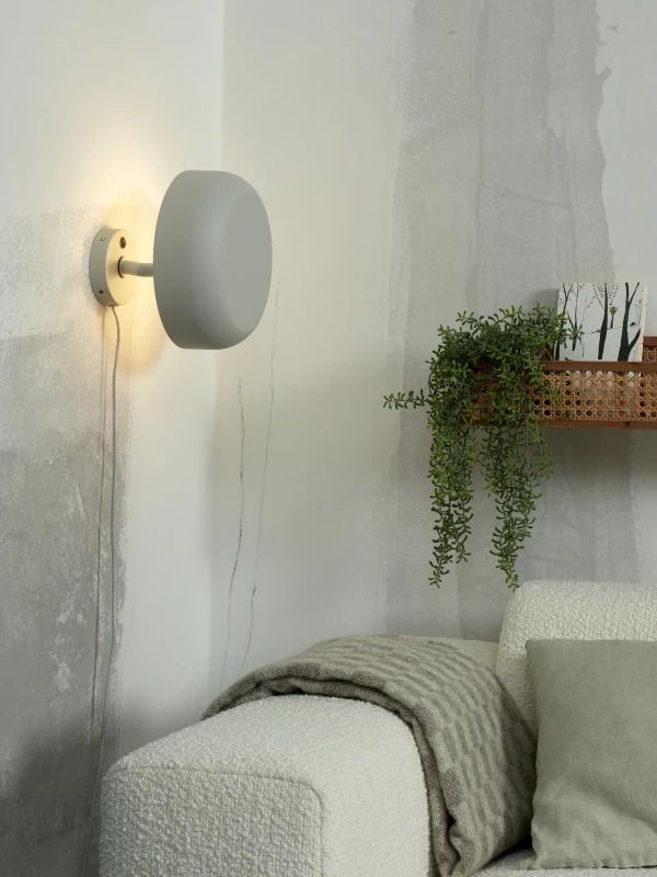 it's about RoMi LED Wandlamp Porto | 1X E27 Max 25W | Light Grey