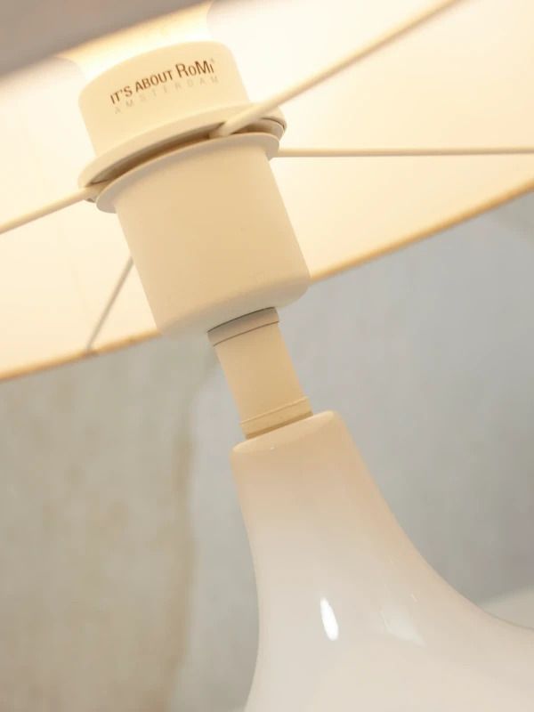 it's about RoMi LED Tafellamp Reykjavik | 1X E27 Max 60W | White