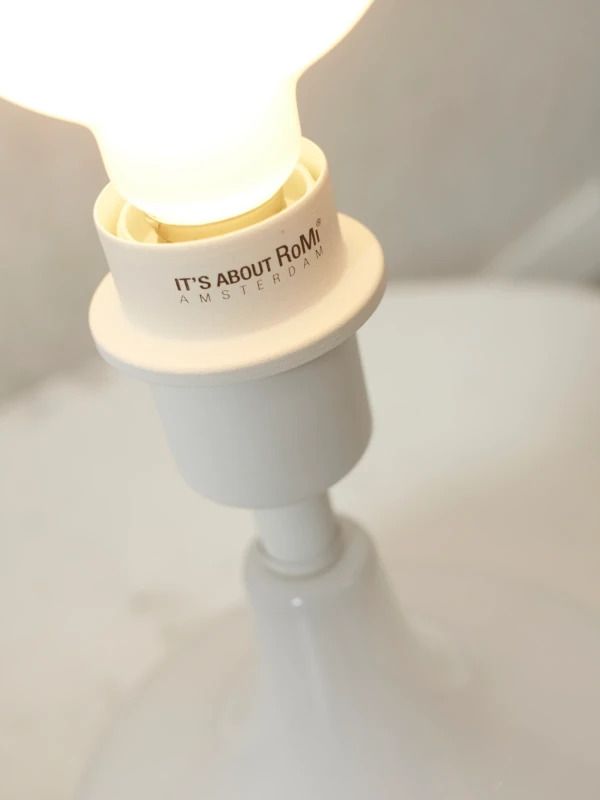 it's about RoMi LED Tafellamp Reykjavik | 1X E27 Max 60W | White