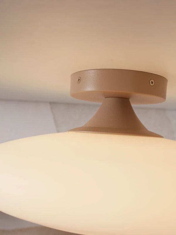 it's about RoMi LED Plafondlamp Sapporo | 1X E14 Max 25W | White/Sand