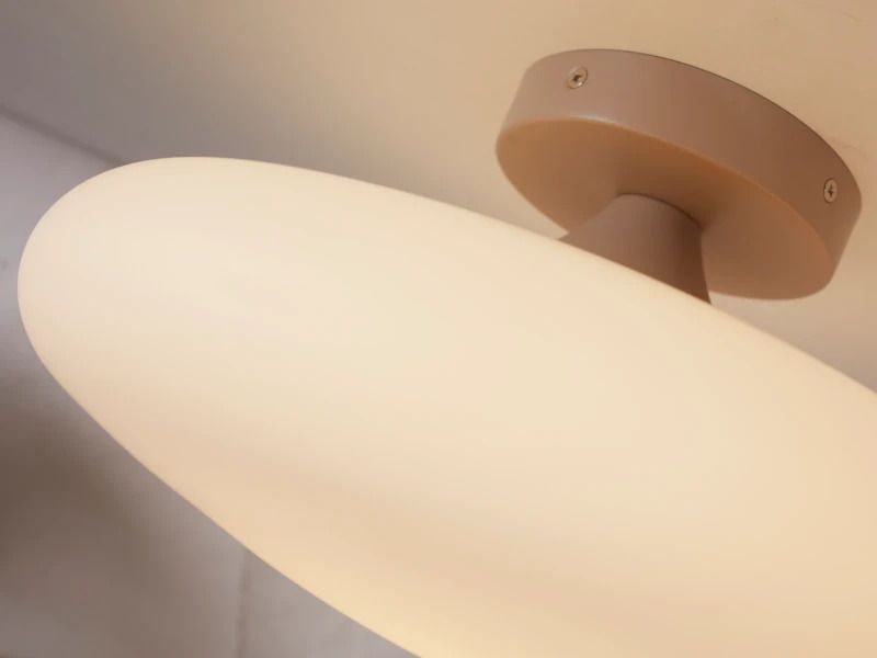 it's about RoMi LED Plafondlamp Sapporo | 1X E14 Max 25W | White/Sand