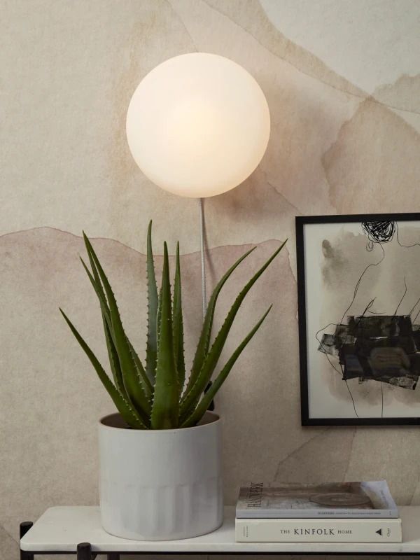 it's about RoMi LED Wandlamp Sapporo | 1X E14 Max 25W | White/Sand