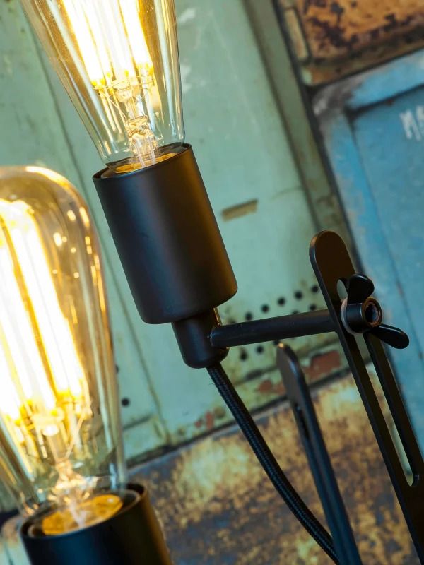 it's about RoMi LED Hanglamp Seattle | 6X E27 Max 40W | Black