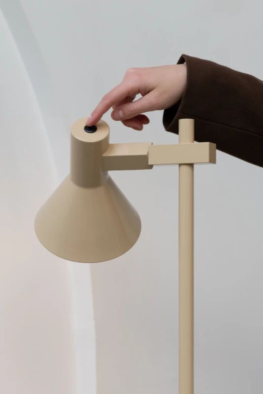 it's about RoMi LED Staande Lamp Stavanger | 1X E27 Max 25W | Beige