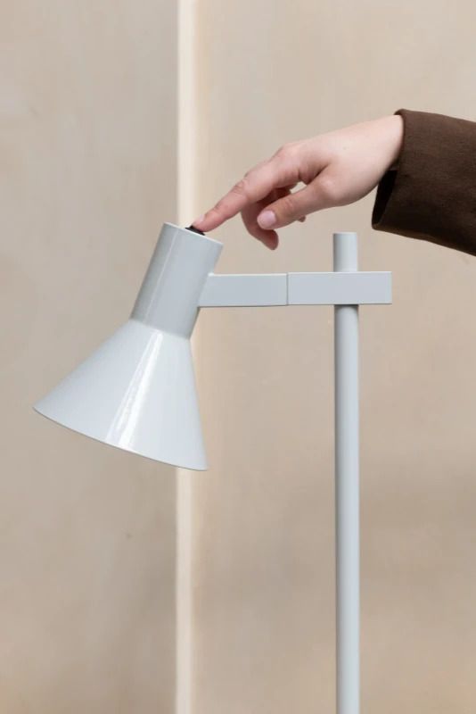 it's about RoMi LED Staande Lamp Stavanger | 1X E27 Max 25W | Light Grey