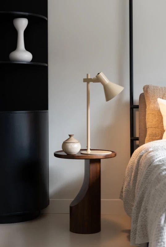 it's about RoMi LED Tafellamp Stavanger | 1X E27 Max 25W | Beige