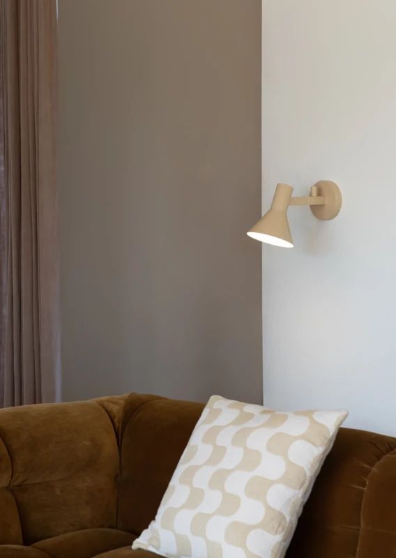 it's about RoMi LED Wandlamp Stavanger | 1X E27 Max 25W | Beige