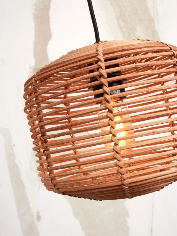 Good&Mojo Bamboe LED Staande Lamp Tanami | 1X E27 Max 60W | Natural